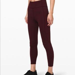 Lululemon In Movement Tight 25”